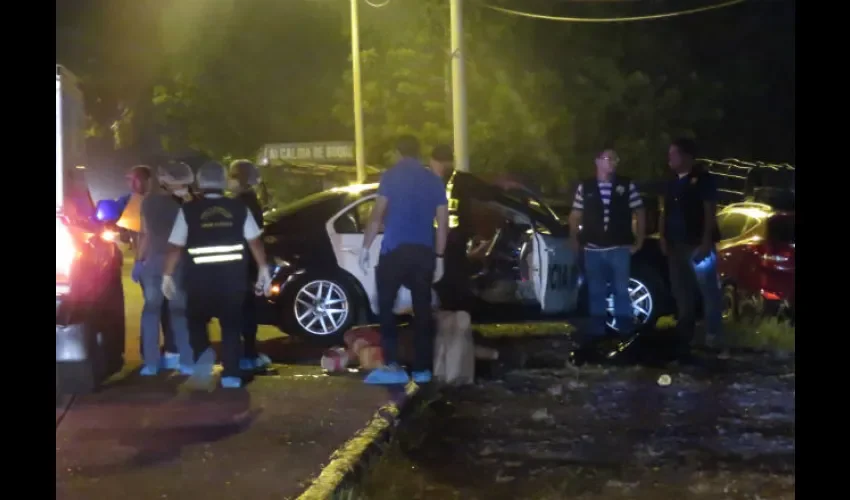 Foto ilustrativa de  uno de los accidentes de tránsito. 