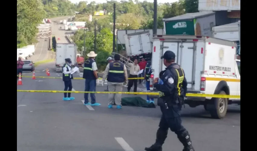 Accidente de tránsito en Chiriquí.