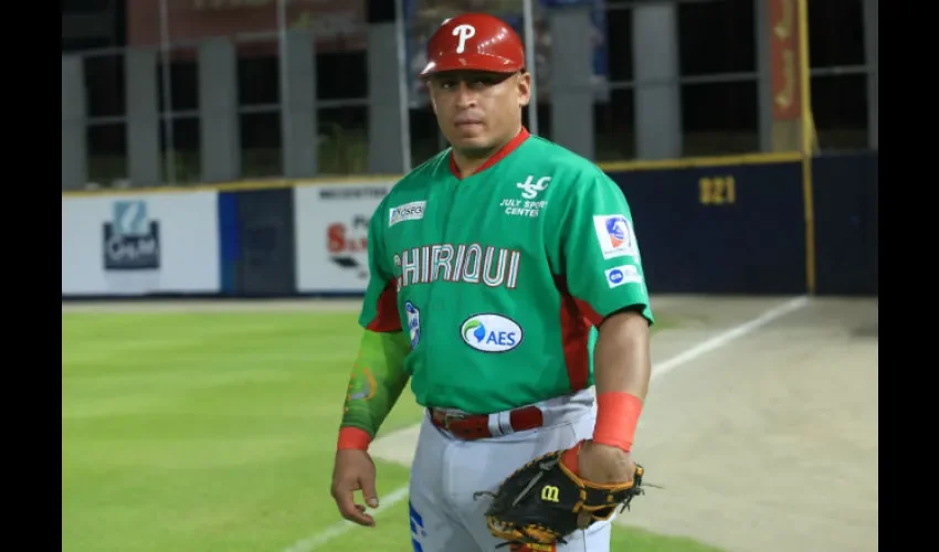 Carlos "Calicho" Ruiz fue un jugador clave para Chiriquí en la temporada 2018.