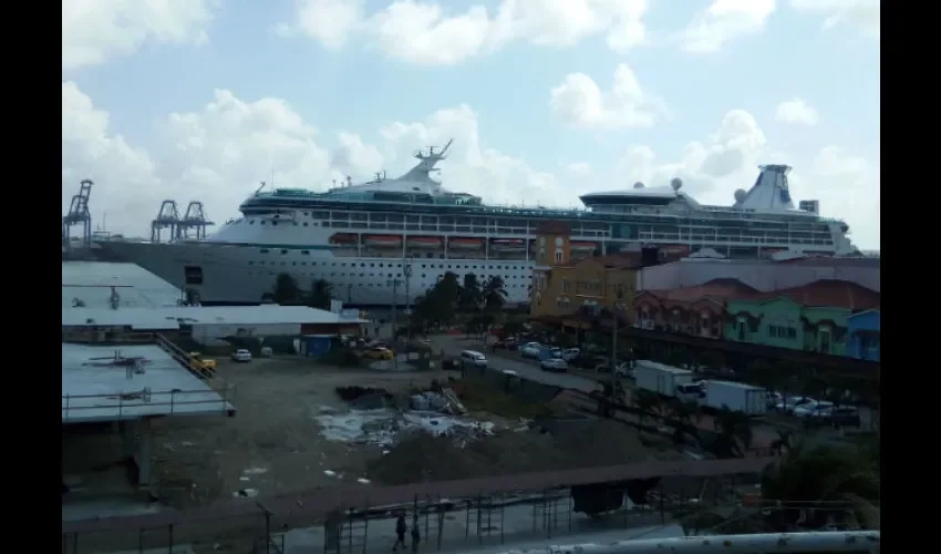 Puerto de cruceros en Colón. Foto: Diómedes Sánchez