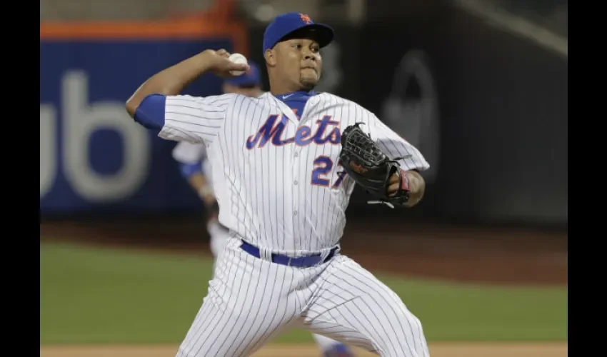 Jeurys Familia acumula 124 salvamentos en su carrera en las Grandes Ligas.