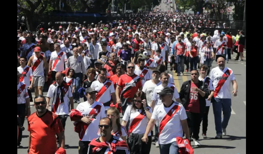 La  final de vuelta de la Copa Libertadores será en el Santiago Bernabéu. Foto: AP