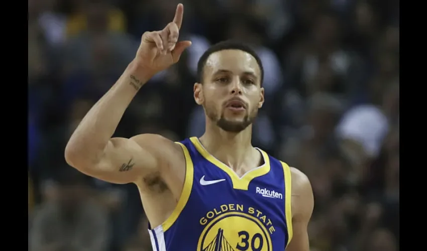 El canastero Stephen Curry. Foto: AP