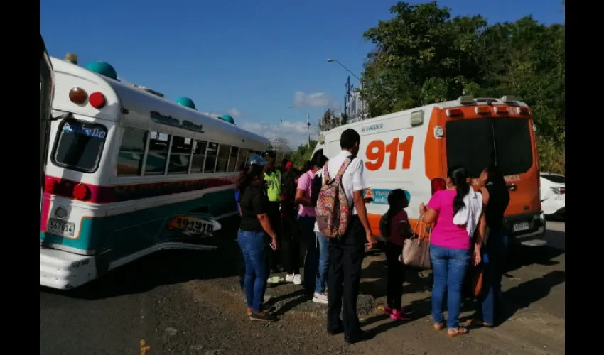 Accidente de tránsito en Panamá Oeste. 