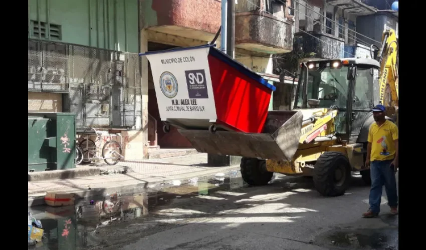 Foto ilustrativa de la gran cantidad de basura en el lugar. 