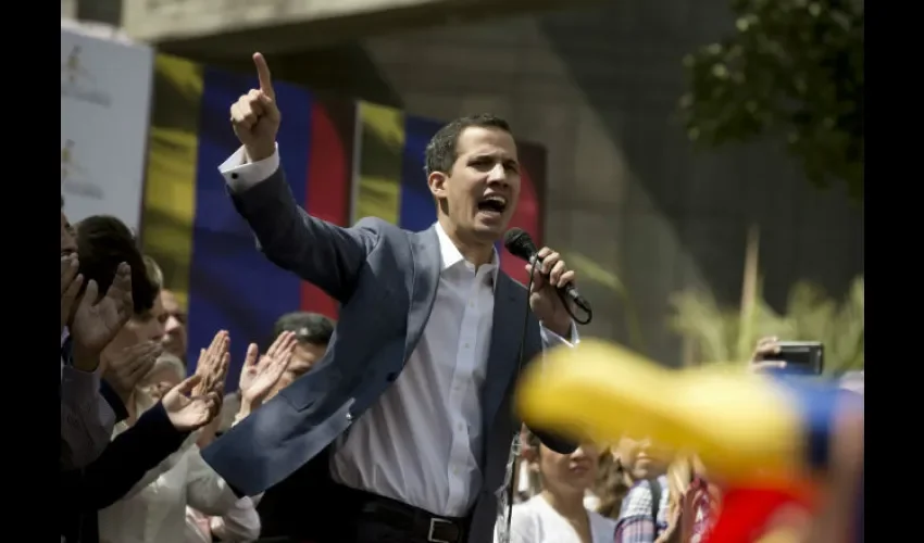 Juan Guaidó.