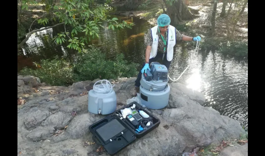 Determinan la calidad del agua que se extraerá. Foto: Thays Domínguez 