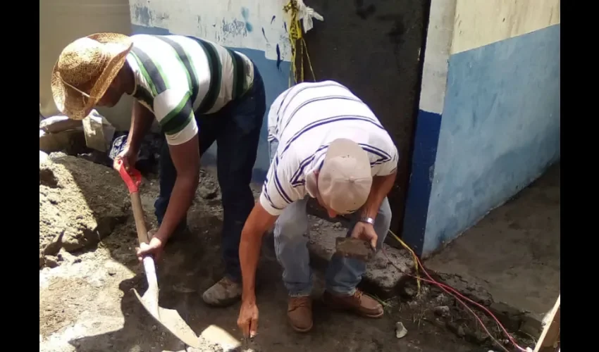 Foto ilustrativa de los trabajos. 