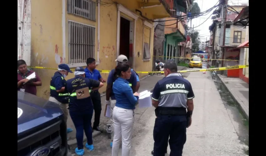 Foto ilustrativa del área del accidente. 