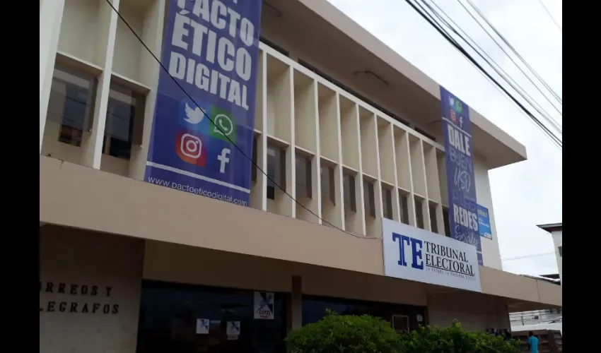 Foto ilustrativa de las oficinas del Tribunal Electoral. 