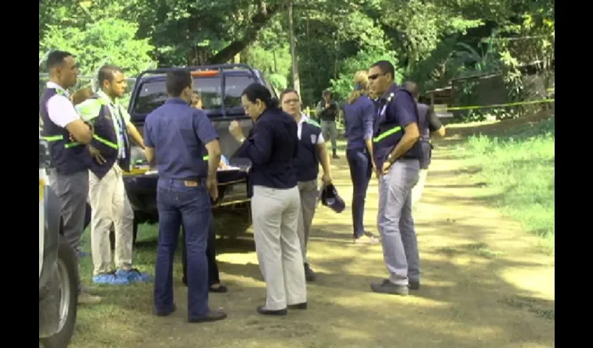 El presunto homicida fue capturado en el área de la comarca y puesto a órdenes de las autoridades correspondientes.  Foto: Mayra Madrid