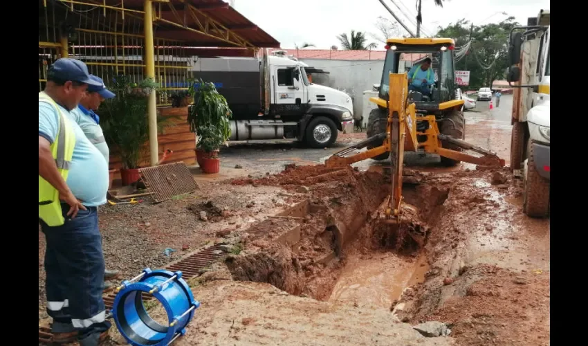 Foto ilustrativa del área del accidente. 