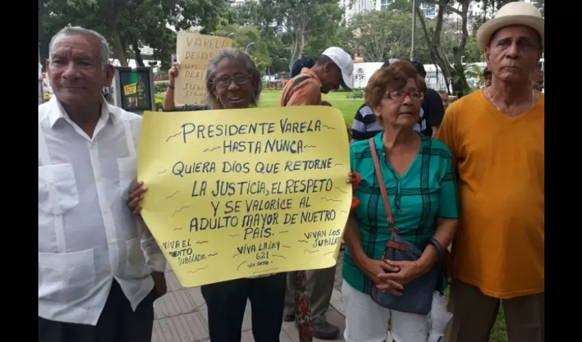 Foto ilustrativa de los manifestantes. Foto: Jesús Simmons. 