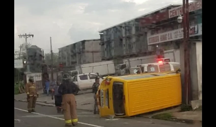 Foto ilustrativa del área del incidente. 