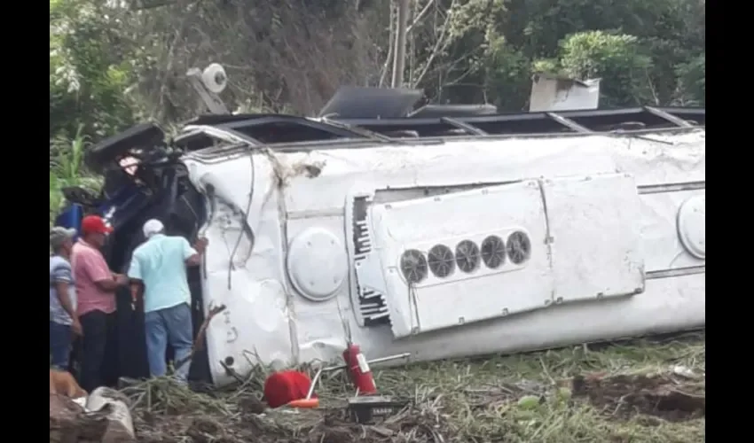 Foto ilustrativa del área del accidente. Cortesía. 