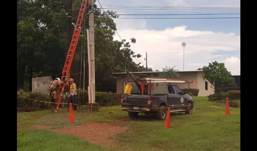 Foto ilustrativa de los problemas eléctricos. 