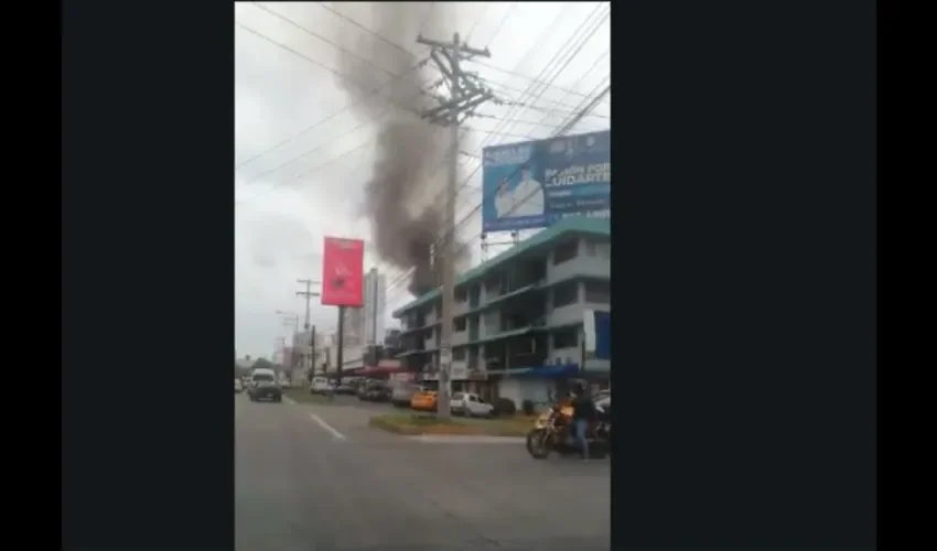 Foto ilustrativa del área del accidente. 