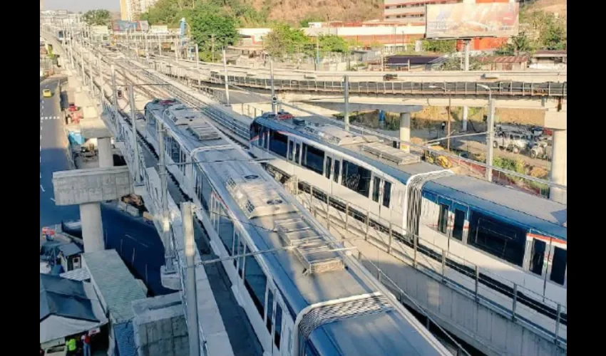 Foto ilustrativa de la estación en San Miguelito. 