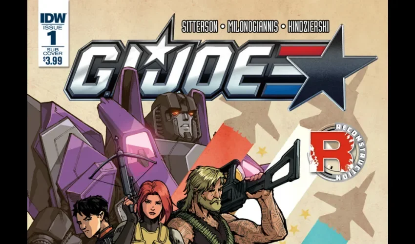 Portada de una de las aventuras de G.I. Joe.