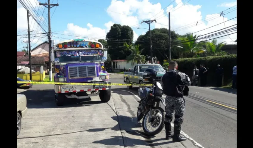 Foto ilustrativa del área del incidente. 