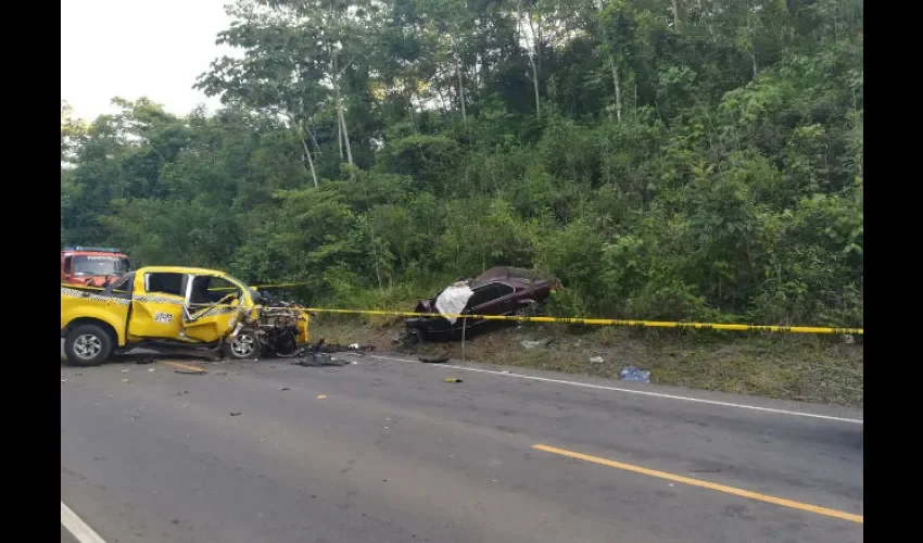 Foto ilustrativa  del área del accidente. Foto: @traficocpanama