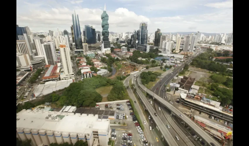 Foto ilustrativa de la ciudad de Panamá. 