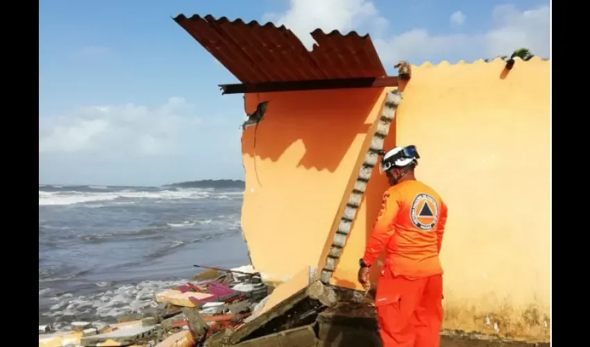 Foto ilustrativa del área cubierta por los agentes del Sinaproc. 