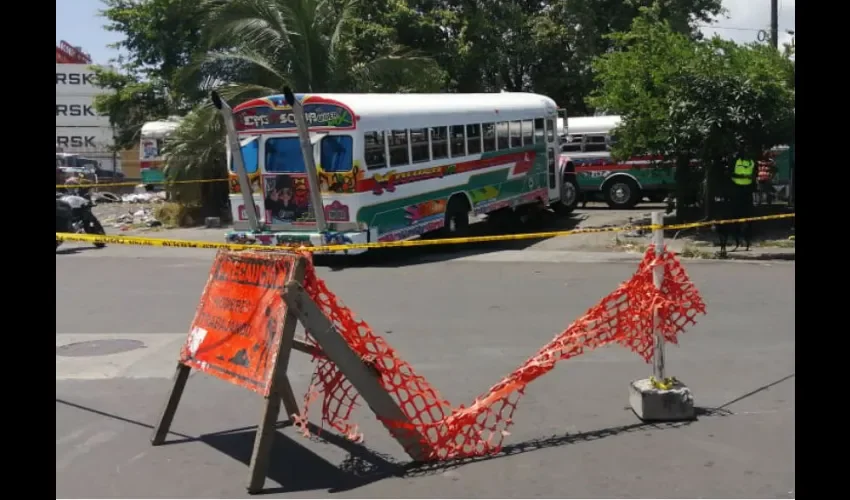 Foto ilustrativa del área del incidente. 