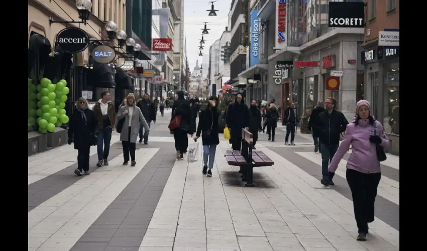 Foto ilustrativa de una calle en Suecia. EFE