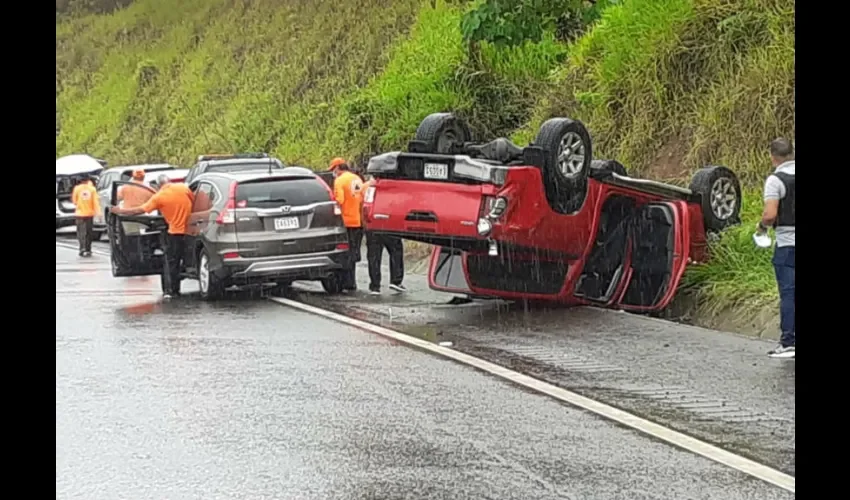 Accidente de auto. 