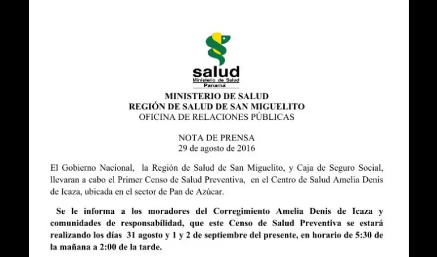 Se advirtió que los inspectores visitan las empresas debidamente identificados. 