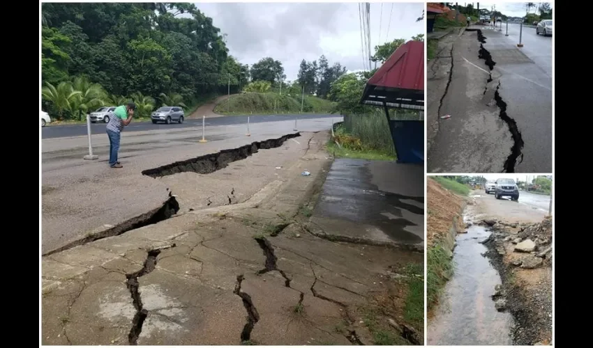 Esto se debe una tubería de 10 pulgadas de agua potable, por lo que se mandó a cerrar la misma.