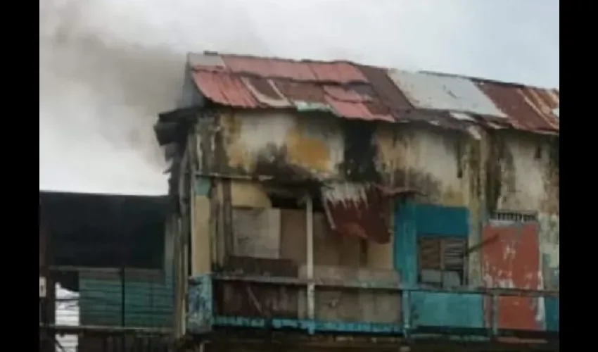 Foto ilustrativa del incendio. 