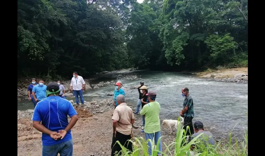 Foto ilustrativa del área del río. 