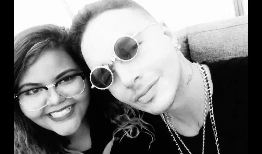 Yuliana conoció a J Balvin en La Voz México. Foto: Instagram