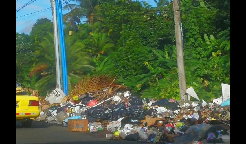 Foto ilustrativa de los pequeños pataconcitos de basura. 