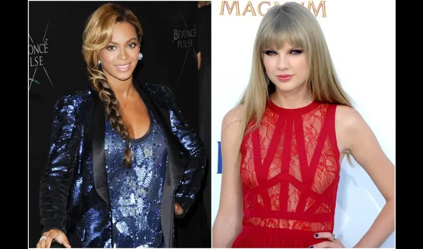 Beyoncé y Taylor Swift. 