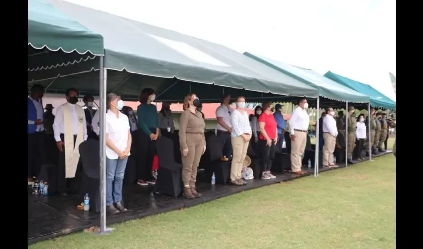 A la ceremonia asistieron autoridades gubernamentales, representantes del cuerpo diplomático acreditado en Panamá y representantes de programas, fondos y agencias del Sistema de las Naciones Unidas en Panamá.