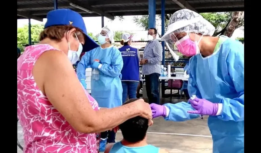 Se mantiene la búsqueda activa de casos en la provincia. Foto: Thays Domínguez. 