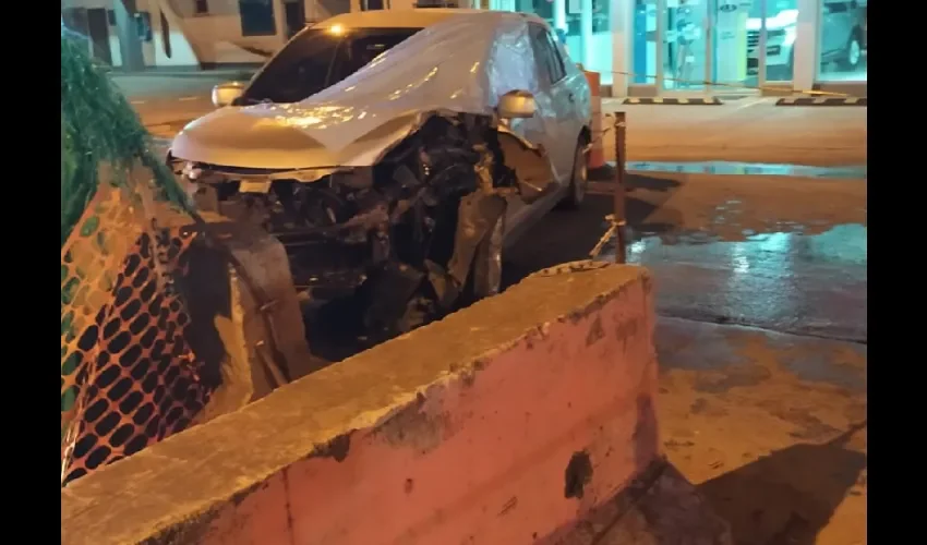 Foto ilustrativa del accidente. 