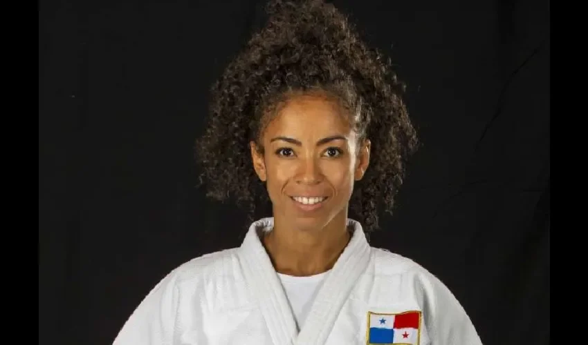 Foto ilustrativa de la judoca. 