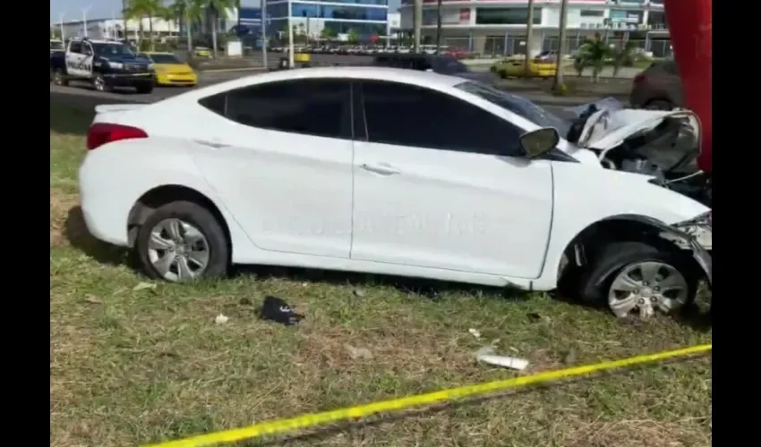 Foto ilustrativa del accidente. 