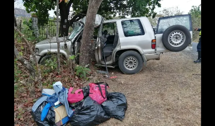 Foto ilustrativa del accidente. 