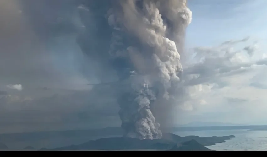 Foto ilustrativa del volcán. 