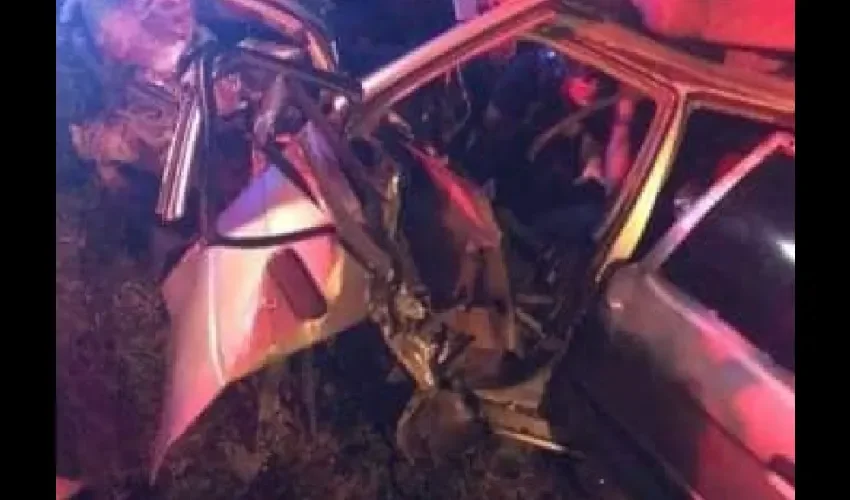 Foto ilustrativa del accidente. 