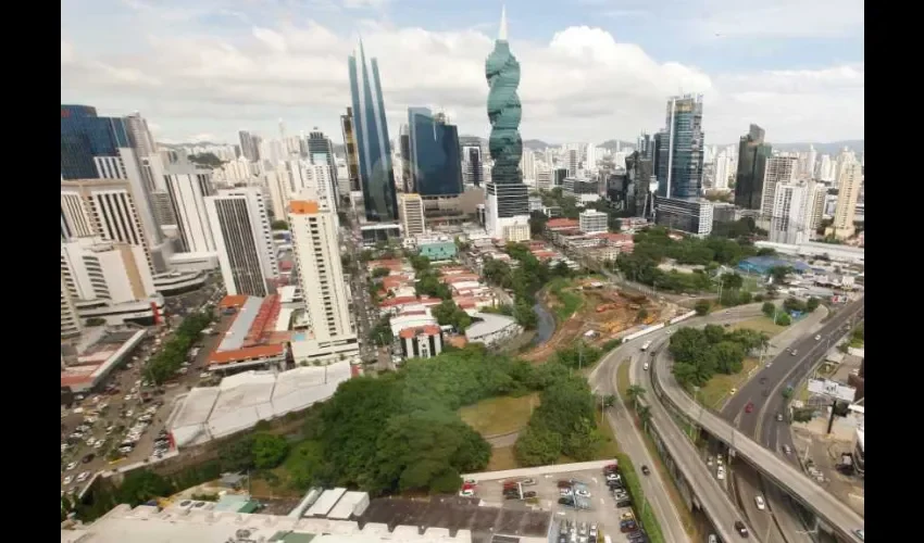 Foto ilustrativa de la ciudad de Panamá. 