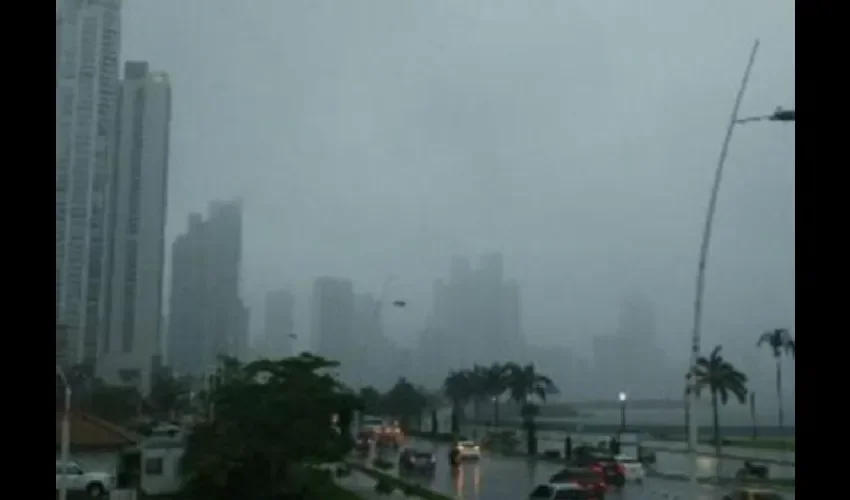 Lluvias se mantendrán en diferentes puntos de la ciudad. 