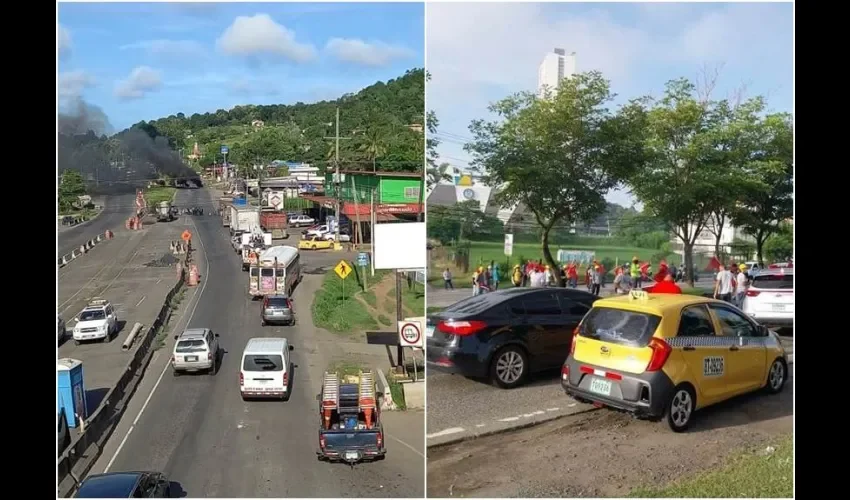 Fotos: @traficoCpanama.