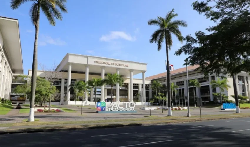 Las instalaciones del Tribunal Electoral. 