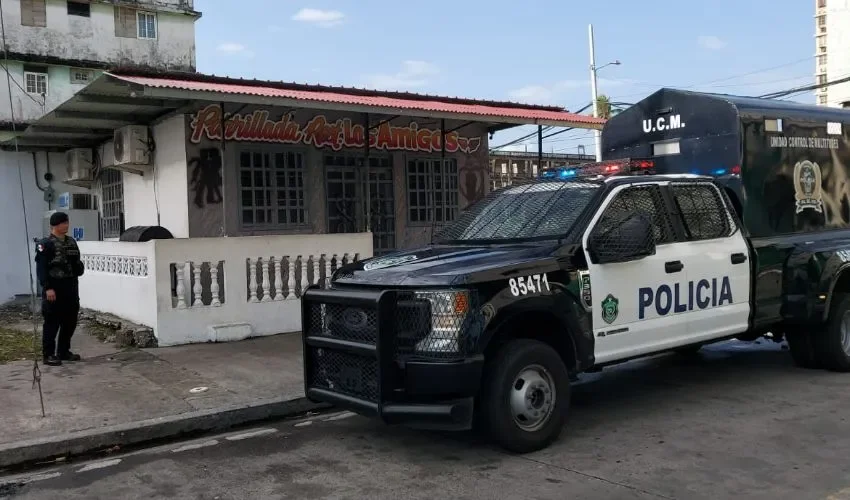 Vista de la unidad policial. 